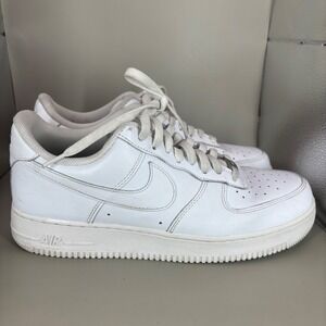 Nike Air Force 1 Low White Sneakers Men's Size 11 CW2288 111